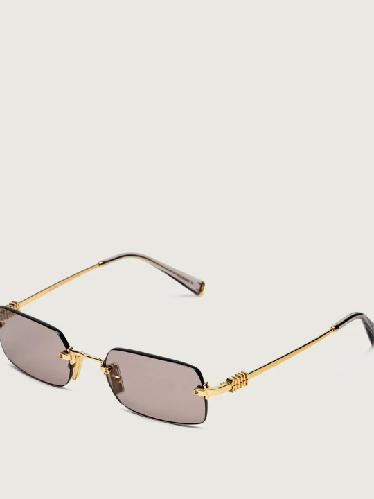 Zdjęcie produktu MIU MIU Okulary przeciwsłoneczne MU B50S złoty