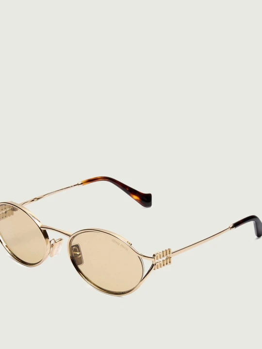 Zdjęcie produktu MIU MIU Okulary przeciwsłoneczne MU 52YS złoty