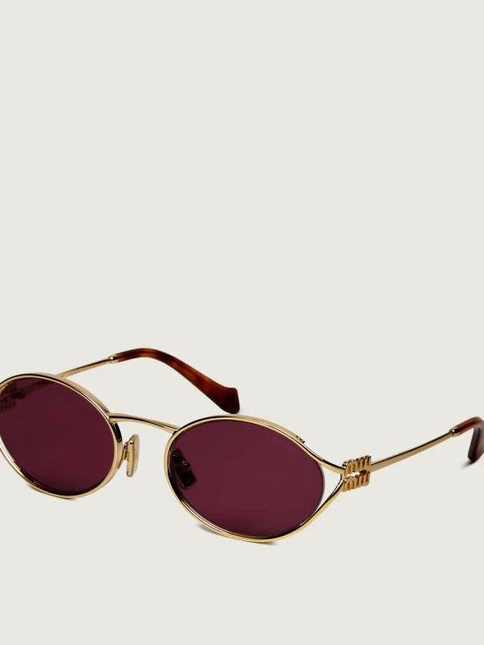 Zdjęcie produktu MIU MIU Okulary przeciwsłoneczne MU 52YS złoty