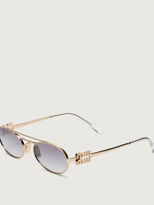 Zdjęcie produktu MIU MIU Okulary przeciwsłoneczne MU 54ZS złoty