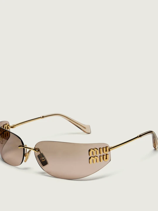 Zdjęcie produktu MIU MIU Okulary przeciwsłoneczne MU A51S złoty