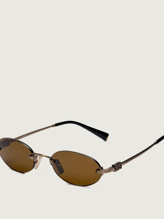Zdjęcie produktu MIU MIU Okulary przeciwsłoneczne MU A54S złoty