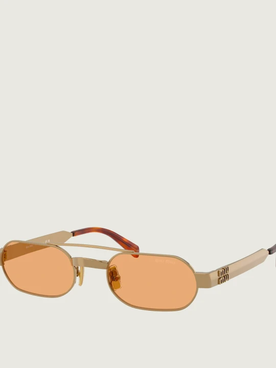 Zdjęcie produktu MIU MIU Okulary przeciwsłoneczne MU B52S złoty