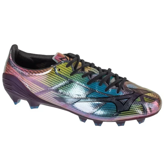 Zdjęcie produktu Mizuno Alpha II Japan FG P1GA256001, Męskie, Wielokolorowe, buty piłkarskie - korki, skóra syntetyczna, rozmiar: 41