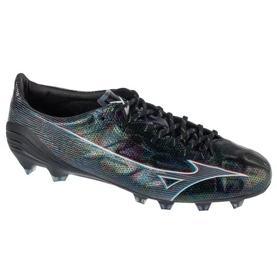 Zdjęcie produktu Mizuno Alpha Japan FG P1GA236001, Męskie, Czarne, buty piłkarskie - korki, skóra syntetyczna, rozmiar: 41