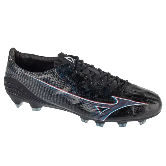 Zdjęcie produktu Mizuno Alpha Pro FG P1GA236401, Męskie, Czarne, buty piłkarskie - korki, skóra syntetyczna, rozmiar: 40, 5