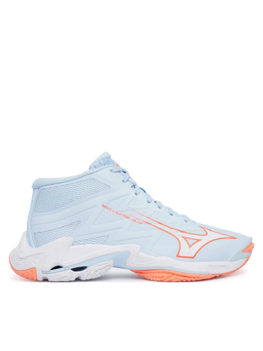 Zdjęcie produktu Mizuno Buty halowe Wave Lightning Elite Mid V1GC2605 Niebieski jasny