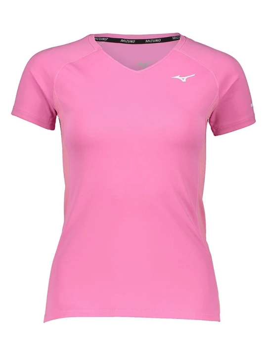 Zdjęcie produktu Mizuno Koszulka funkcyjna "Alpha Sun Protect" w kolorze różowym rozmiar: L