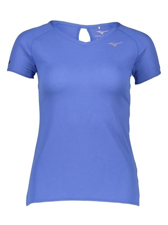 Zdjęcie produktu Mizuno Koszulka funkcyjna "DryAeroflow" w kolorze niebieskim rozmiar: S