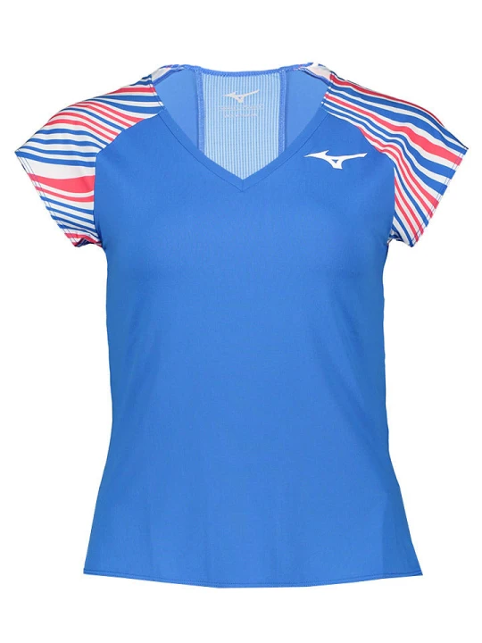 Zdjęcie produktu Mizuno Koszulka funkcyjna w kolorze niebieskim rozmiar: S