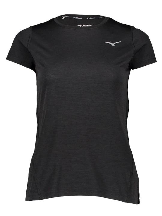 Zdjęcie produktu Mizuno Koszulka "Impulse Core" w kolorze czarnym do biegania rozmiar: XL