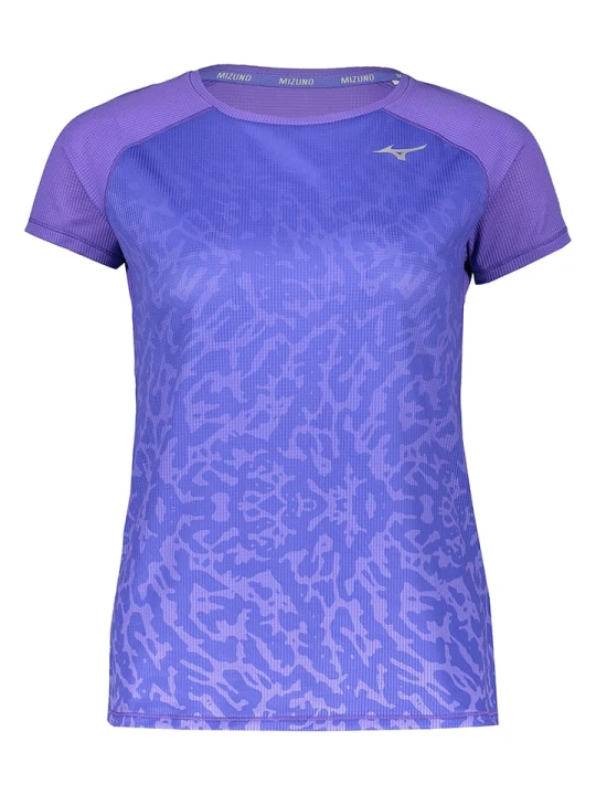 Zdjęcie produktu Mizuno Koszulka sportowa "Aero" w kolorze fioletowym rozmiar: XS