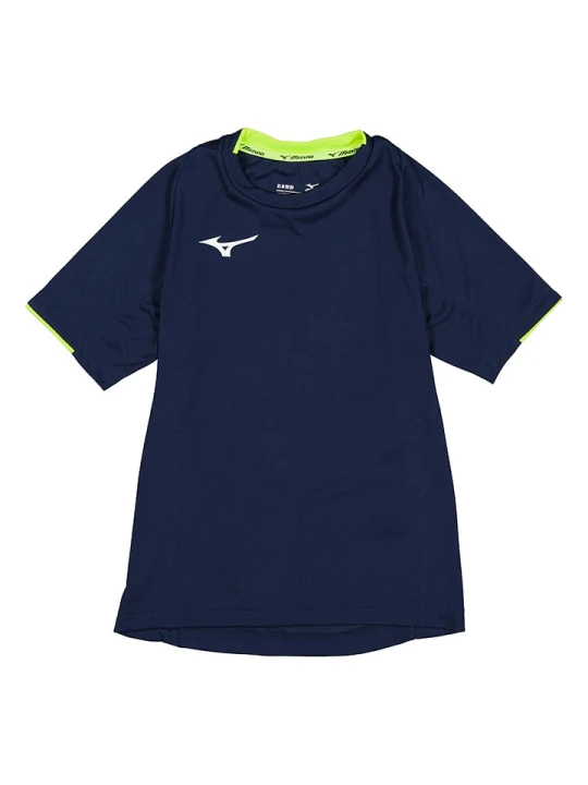 Zdjęcie produktu Mizuno Koszulka sportowa "Core" w kolorze granatowym rozmiar: 152