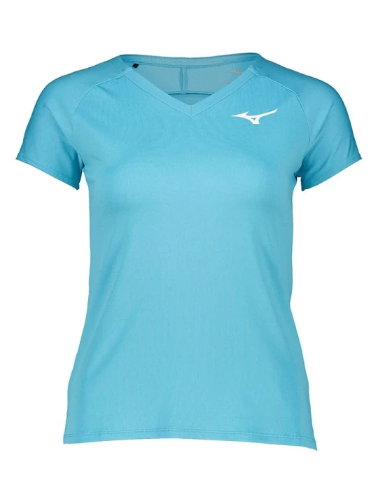 Zdjęcie produktu Mizuno Koszulka sportowa w kolorze błękitnym rozmiar: M