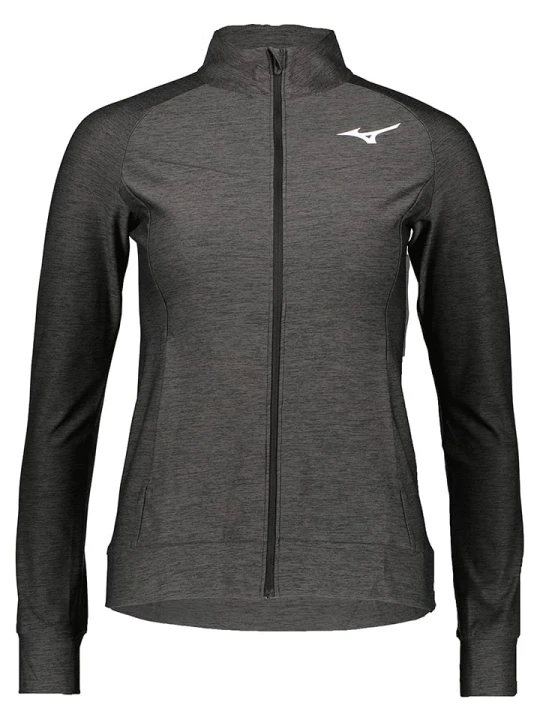 Zdjęcie produktu Mizuno Kurtka sportowa "Tennis" w kolorze antracytowym rozmiar: M