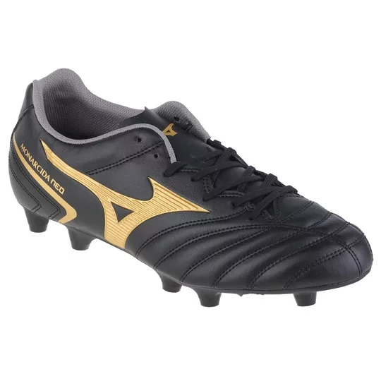 Zdjęcie produktu Mizuno Monarcida Neo II FG P1GA232550, Męskie, Czarne, buty piłkarskie - korki, skóra syntetyczna, rozmiar: 40