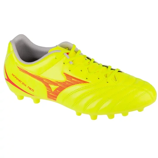 Zdjęcie produktu Mizuno Monarcida Neo III Select AG P1GA242645, Męskie, Żółte, buty piłkarskie - korki, skóra syntetyczna, rozmiar: 42, 5
