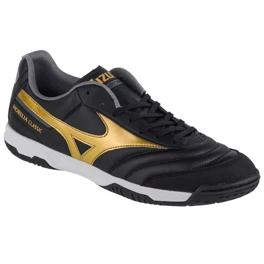 Zdjęcie produktu Mizuno Morelia Sala Classic In Q1GA230250, Męskie, Czarne, buty halowe - halówki, skóra syntetyczna, rozmiar: 44