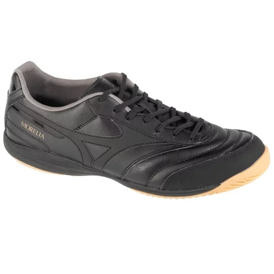 Zdjęcie produktu Mizuno Morelia Sala Pro IN Q1GA241300, Męskie, Czarne, buty halowe - halówki, skóra syntetyczna, rozmiar: 44