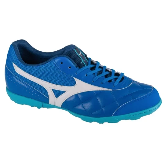 Zdjęcie produktu Mizuno Mrl Sala Club Tf Q1GB241603, Męskie, Niebieskie, buty piłkarskie - turfy, syntetyk, rozmiar: 41