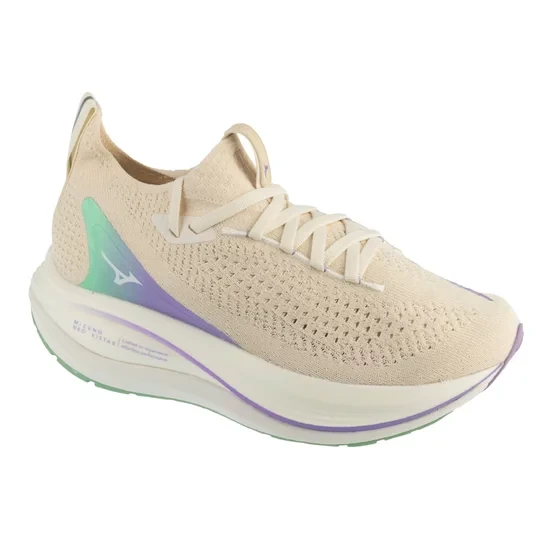Zdjęcie produktu Mizuno Neo Vista 2 J1GD253474, Damskie, Beżowe, buty do biegania, tkanina, rozmiar: 37