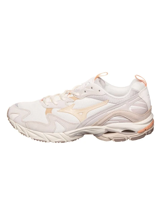 Zdjęcie produktu Mizuno Skórzane sneakersy "Wave Rider 10" w kolorze beżowym rozmiar: 43