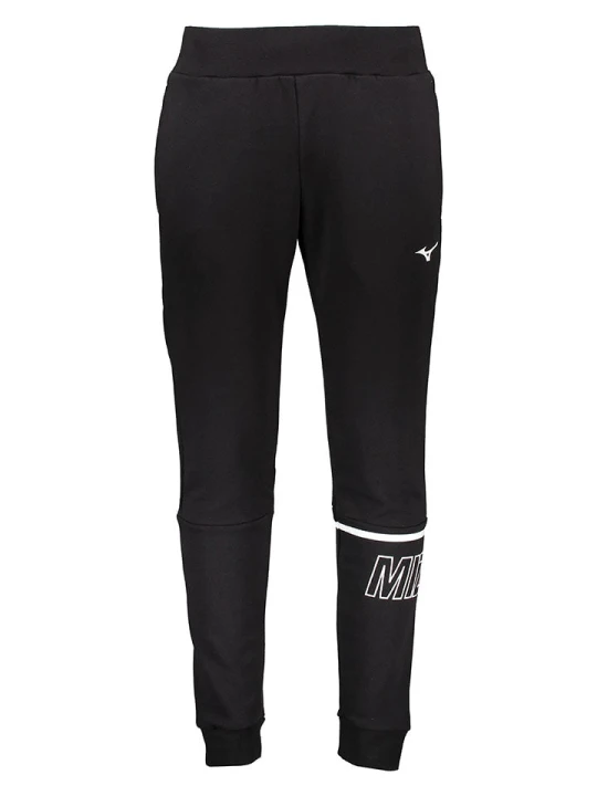 Zdjęcie produktu Mizuno Spodnie dresowe w kolorze czarnym rozmiar: L