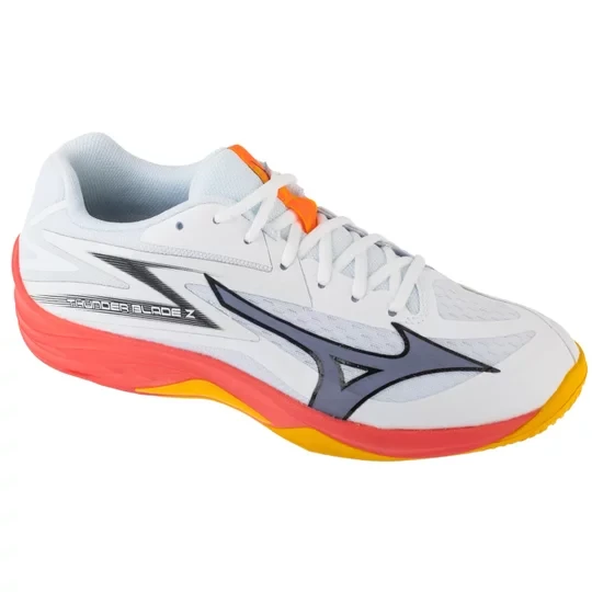 Zdjęcie produktu Mizuno Thunder Blade Z V1GA237098, Męskie, Białe, buty do siatkówki, syntetyk, rozmiar: 44, 5