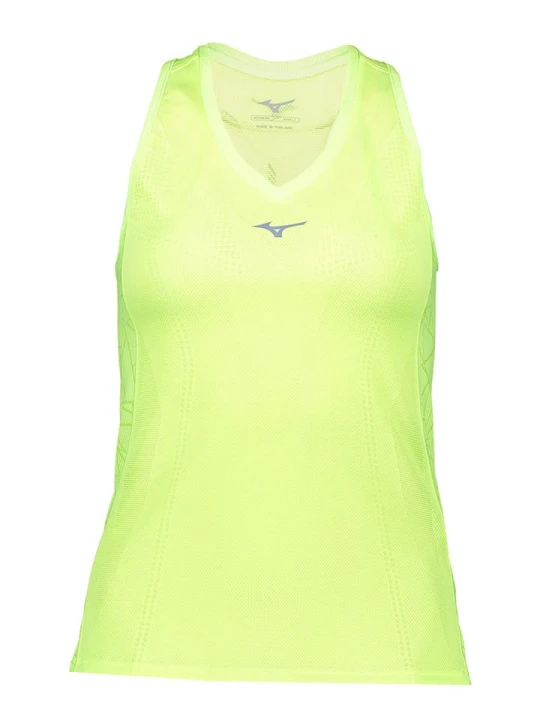 Zdjęcie produktu Mizuno Top "Aero" w kolorze żółtym do biegania rozmiar: S