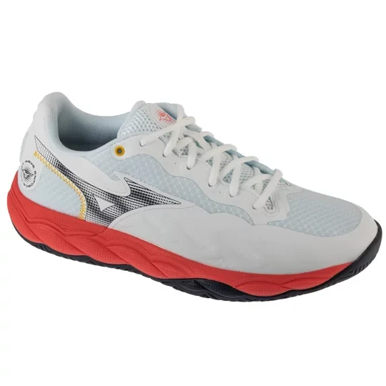 Zdjęcie produktu Mizuno Wave Enforce Court AC Tennis 61GA243260, Męskie, Białe, buty do tenisa, skóra syntetyczna, rozmiar: 42