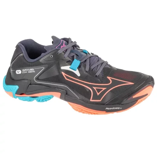 Zdjęcie produktu Mizuno Wave Lightning Z8 V1GA240006, Unisex, Czarne, buty do siatkówki, syntetyk, rozmiar: 46, 5