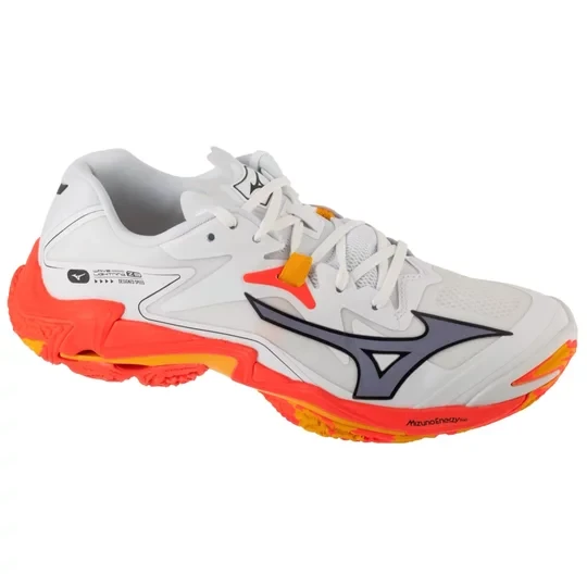 Zdjęcie produktu Mizuno Wave Lightning Z8 V1GA240098, Unisex, Białe, buty do siatkówki, syntetyk, rozmiar: 44, 5