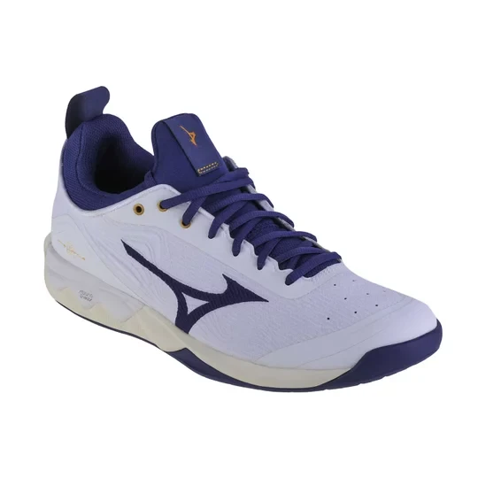 Zdjęcie produktu Mizuno Wave Luminous 2 V1GA212043, Męskie, Białe, buty do siatkówki, tkanina, rozmiar: 48, 5