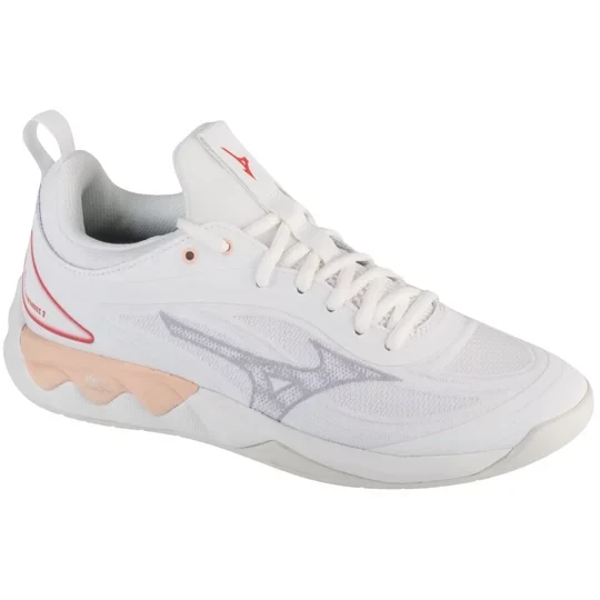 Zdjęcie produktu Mizuno Wave Luminous 3 V1GC242025, Damskie, Białe, buty do siatkówki, tkanina, rozmiar: 37