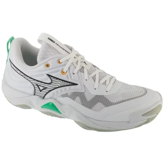 Zdjęcie produktu Mizuno Wave Momentum Elite V1GA251221, Męskie, Białe, buty do siatkówki, przewiewna siateczka, rozmiar: 42