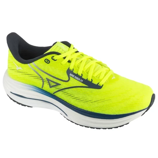 Zdjęcie produktu Mizuno Wave Rider 29 J1GC250351, Męskie, Żółte, buty do biegania, tkanina, rozmiar: 43