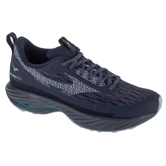 Zdjęcie produktu Mizuno Wave Rider TT 3 J1GC253201, Męskie, Czarne, buty do biegania, tkanina, rozmiar: 42, 5