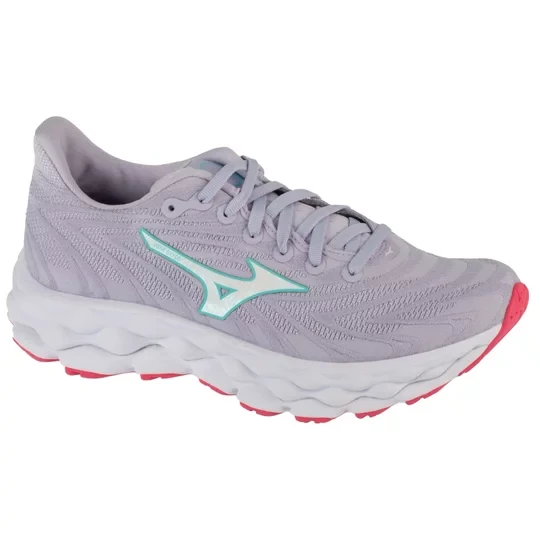 Zdjęcie produktu Mizuno Wave Sky 8 J1GD240273, Damskie, Różowe, buty do biegania, tkanina, rozmiar: 38, 5