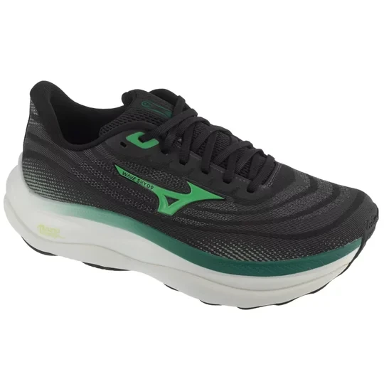 Zdjęcie produktu Mizuno Wave Sky 9 J1GC250255, Męskie, Czarne, buty do biegania, tkanina, rozmiar: 42