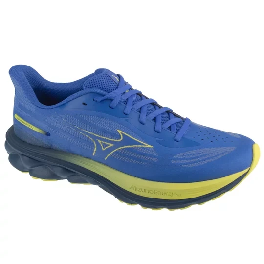 Zdjęcie produktu Mizuno Wave Skyrise 7 J1GC260901, Męskie, Niebieskie, buty do biegania, tkanina, rozmiar: 42, 5