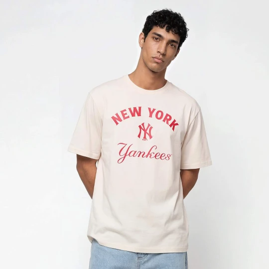Zdjęcie produktu MLB CF Graphics Regular Tee New York Yankees New Era beż