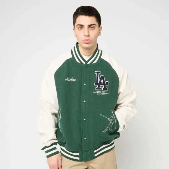 Zdjęcie produktu MLB Varsity Jacket Los Angeles Dodgers New Era zielony