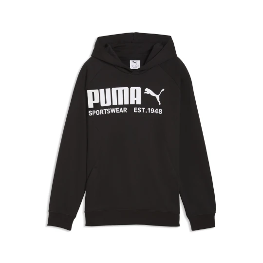 Zdjęcie produktu MÅ‚odzieÅ¼owa bluza z kapturem PUMA Sport o luÅºnym kroju, Akcesoria, Czarny