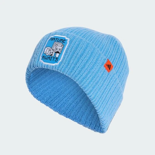 Zdjęcie produktu MŁODZIEŻOWA CZAPKA TYPU BEANIE ADIDAS MINECRAFT Blue Burst