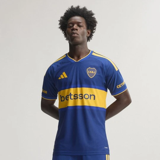 Zdjęcie produktu Młodzieżowa koszulka podstawowa Boca Juniors 26 / 27 Authentic Adidas niebieski