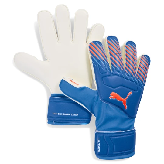 Zdjęcie produktu MÅ‚odzieÅ¼owe rÄ™kawice bramkarskie PUMA ULTRA Match Protect, Akcesoria, Niebieski