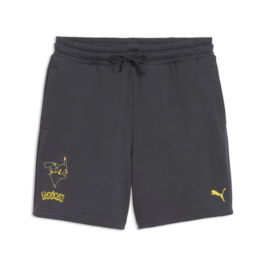 Zdjęcie produktu Młodzieżowe szorty PUMA x POKÉMON o luźnym kroju, Akcesoria, Szary