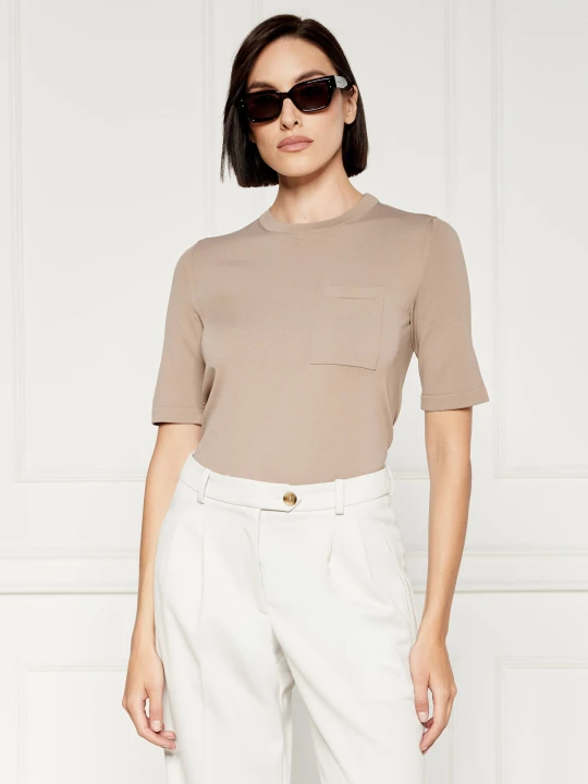 Zdjęcie produktu MM Bluzka | Regular Fit piaskowy