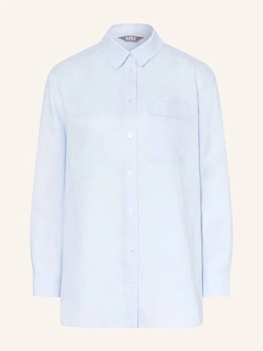 Zdjęcie produktu Mm By Max Mara Bluzka Filo Z Lnu blau JASNONIEBIESKI