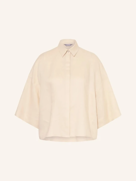 Zdjęcie produktu Mm By Max Mara Bluzka Koszulowa Rito Z Lnu beige